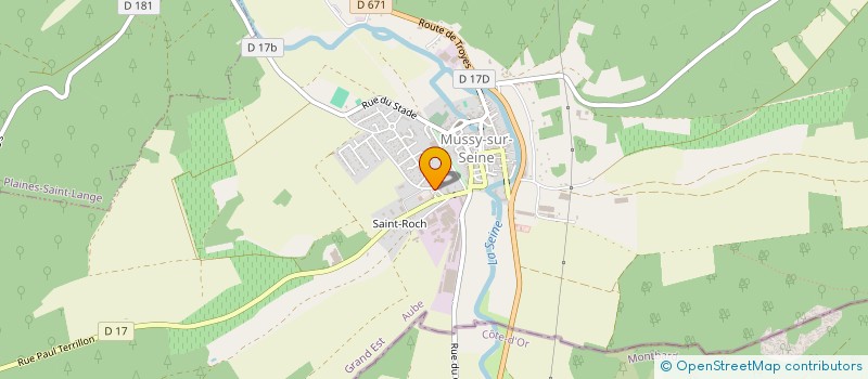 localisation de l'entreprise MADAME ASMAA GACEM  MUSSY-SUR-SEINE