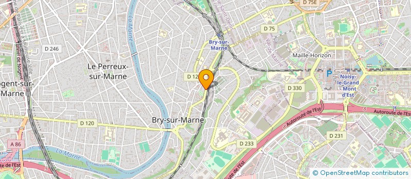 localisation de l'entreprise MADAME ASMAA MAHGOUB  BRY-SUR-MARNE