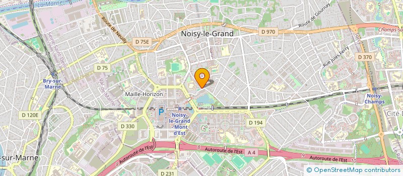 localisation de l'entreprise MADAME ASMAA NIANG à NOISY-LE-GRAND
