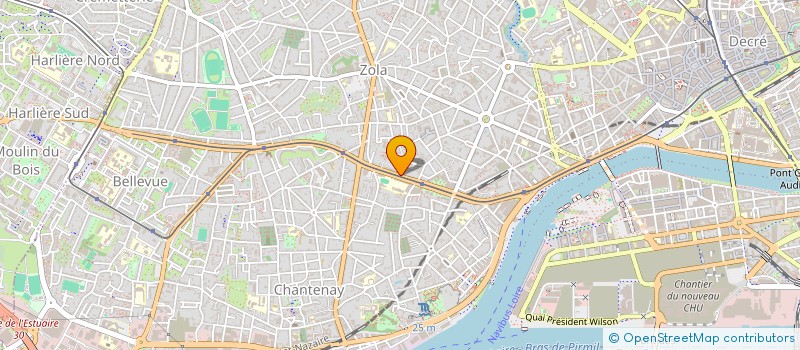 localisation de l'entreprise MADAME ASMAA YAHIAOUI à NANTES
