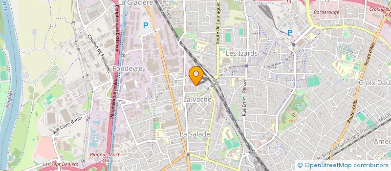 localisation de l'entreprise MADAME ASMAE AIDA  TOULOUSE