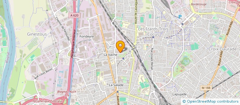 localisation de l'entreprise MADAME ASMAE EL HATHOUTE à TOULOUSE