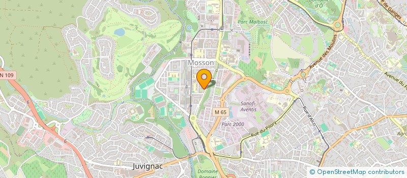 localisation de l'entreprise MADAME ASMAE GHAFIR à MONTPELLIER