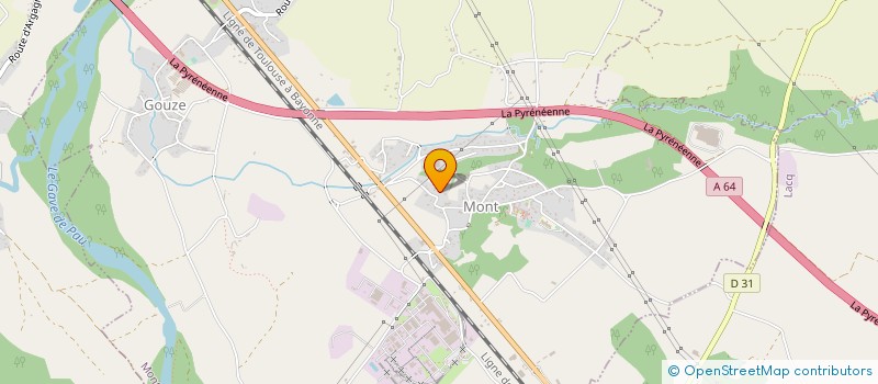 localisation de l'entreprise MADAME ASMAE HAFIDI  MONT