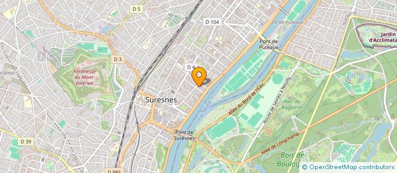 localisation de l'entreprise MADAME ASMAE MHAMMEDI ALAOUI à SURESNES