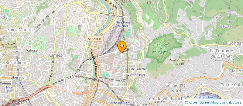 localisation de l'entreprise MADAME ASMAE SLAOUI à NICE