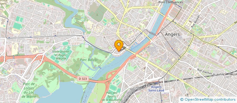 localisation de l'entreprise MADAME ASMAHAN KOUDRI à ANGERS