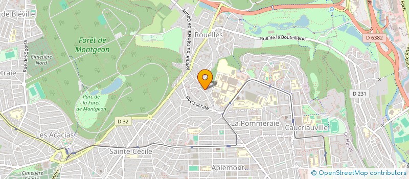 localisation de l'entreprise MADAME ASMAHANE MAGRAOUI à LE HAVRE