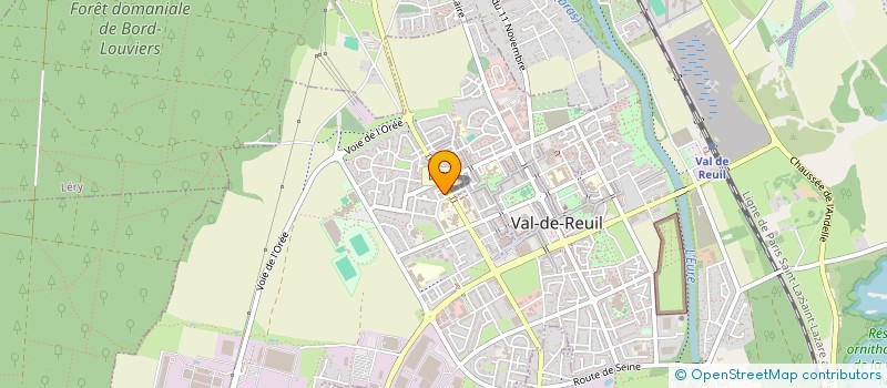 localisation de l'entreprise MADAME ASMIN HALICI à VAL-DE-REUIL