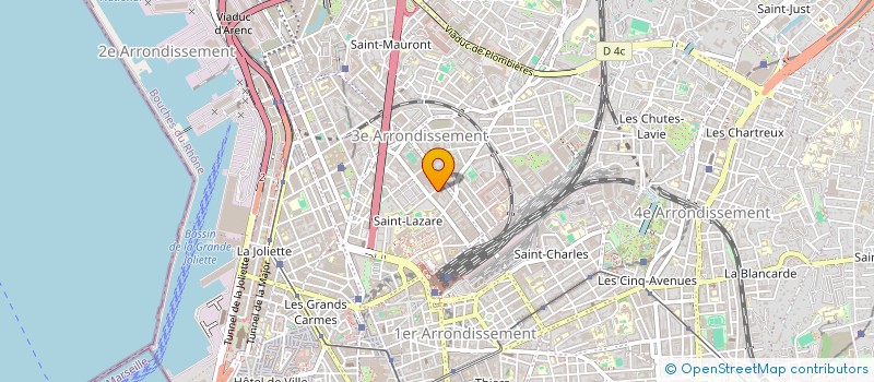 localisation de l'entreprise MADAME ASMINA MZE MMADI  MARSEILLE