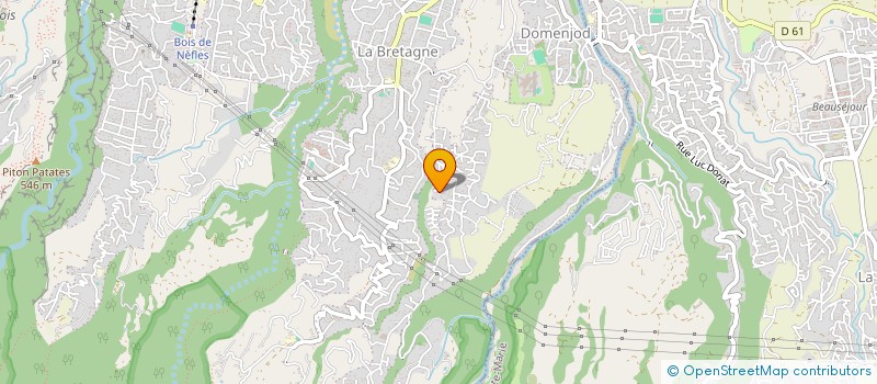 localisation de l'entreprise MADAME ASMINE ABDALLAH  SAINT-DENIS