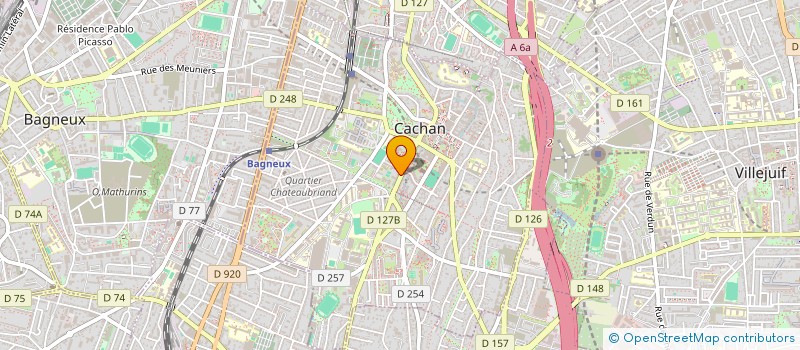 localisation de l'entreprise MADAME ASNA DIANI  CACHAN