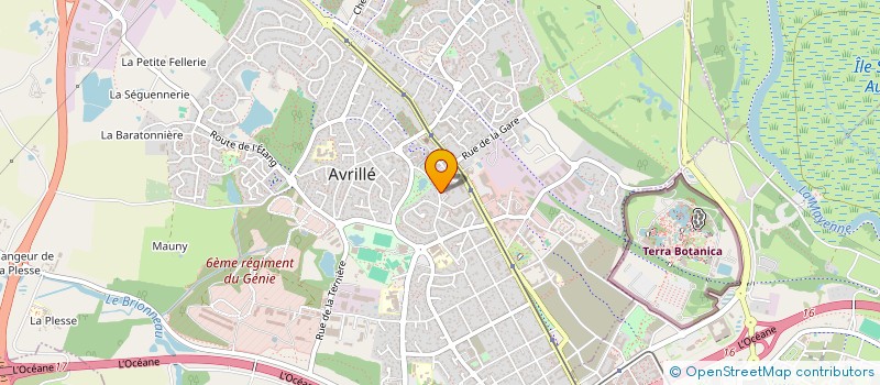 localisation de l'entreprise MADAME ASOKA VONGSAVATH  AVRILLE