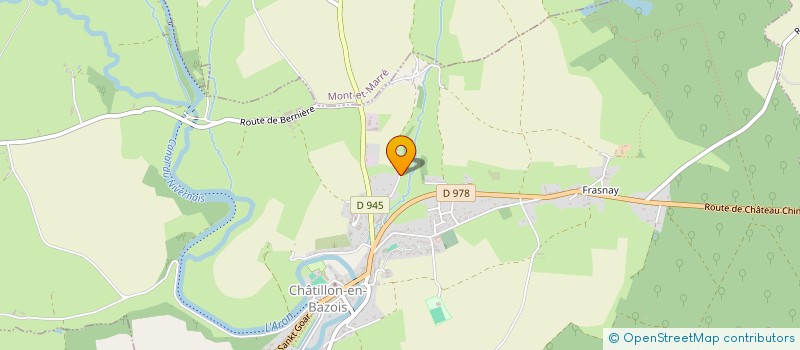 localisation de l'entreprise MADAME ASRTRID BORDEWIJK à CHATILLON-EN-BAZOIS