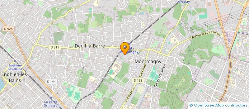 localisation de l'entreprise MADAME ASSA CAMARA  VILLIERS-LE-BEL