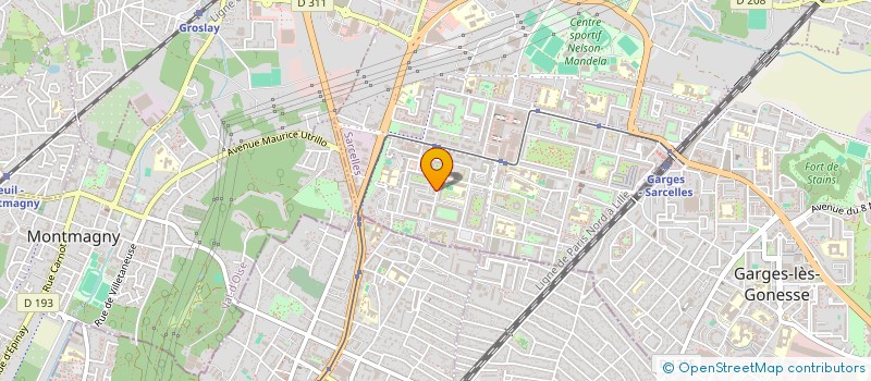 localisation de l'entreprise MADAME ASSA DOUCOURE à SARCELLES