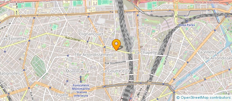 localisation de l'entreprise MADAME ASSA KANOUTE  PARIS