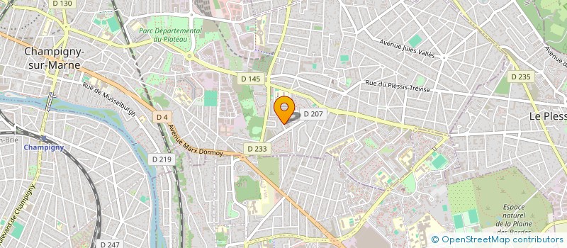 localisation de l'entreprise MADAME ASSA SOUKOUNA à CHAMPIGNY-SUR-MARNE