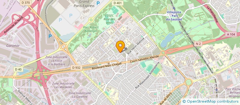 localisation de l'entreprise MADAME ASSA SOUMARE  AULNAY-SOUS-BOIS