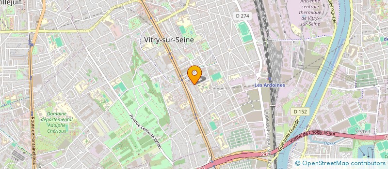 localisation de l'entreprise MADAME ASSA TOUNKARA à VITRY-SUR-SEINE