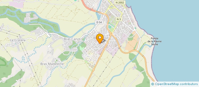 localisation de l'entreprise MADAME ASSANA ALI OUSSENI  SAINT-BENOIT