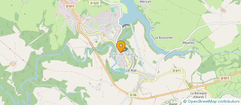 localisation de l'entreprise MADAME ASSATOU SYLLA  PONT-DE-SALARS