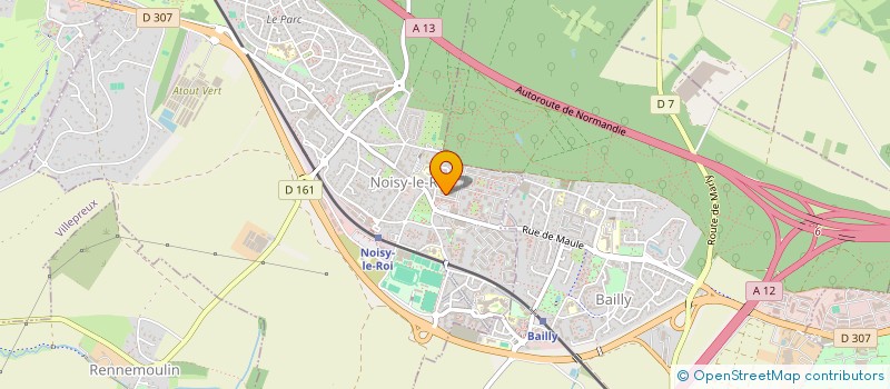 localisation de l'entreprise MADAME ASSE-SEOUTE TCHANTELO  NOISY-LE-ROI