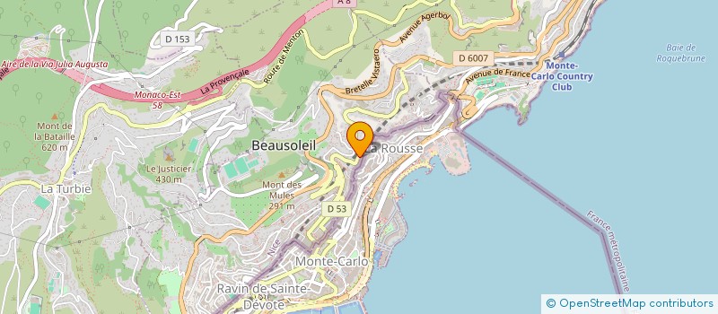 localisation de l'entreprise MADAME ASSEL KIRISHEVA  BEAUSOLEIL