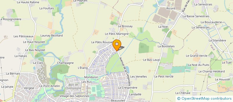localisation de l'entreprise MADAME ASSELINE SIMON à PACE