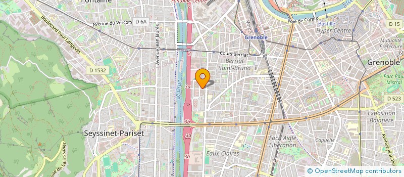 localisation de l'entreprise MADAME ASSEMA BOUCHELOUCHE à GRENOBLE