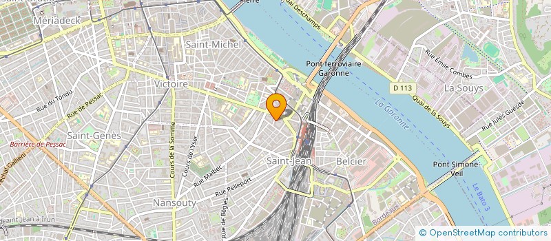 localisation de l'entreprise MADAME ASSETOU BAGAYOKO  BORDEAUX