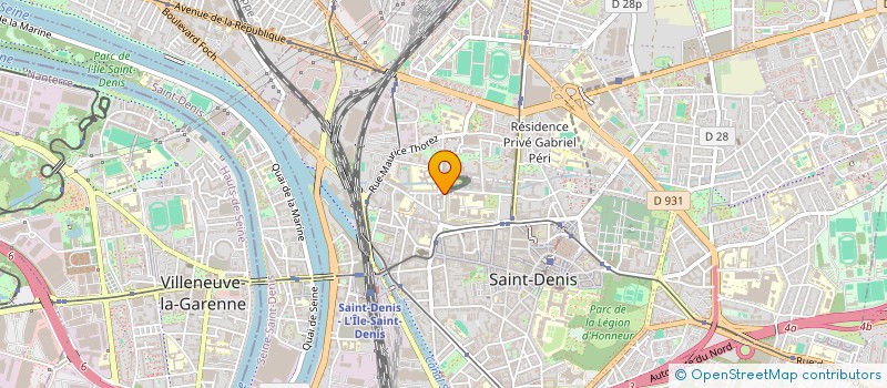 localisation de l'entreprise MADAME ASSETOU CAMARA à SAINT-DENIS