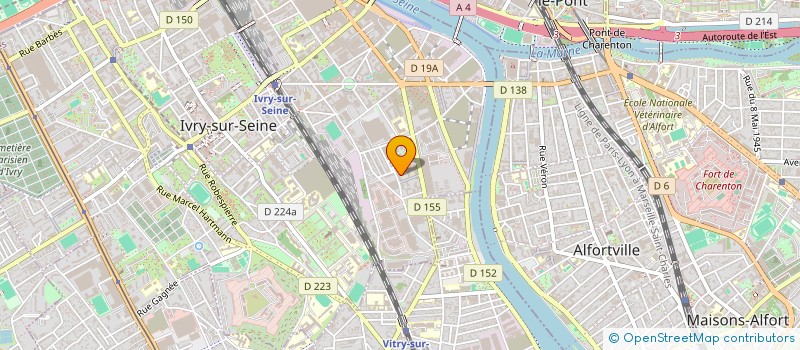 localisation de l'entreprise MADAME ASSETOU CISSE  IVRY-SUR-SEINE