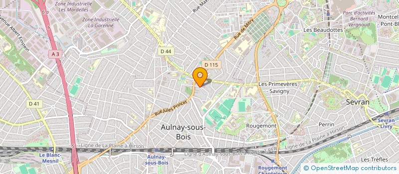 localisation de l'entreprise MADAME ASSETOU DIALLO  AULNAY-SOUS-BOIS