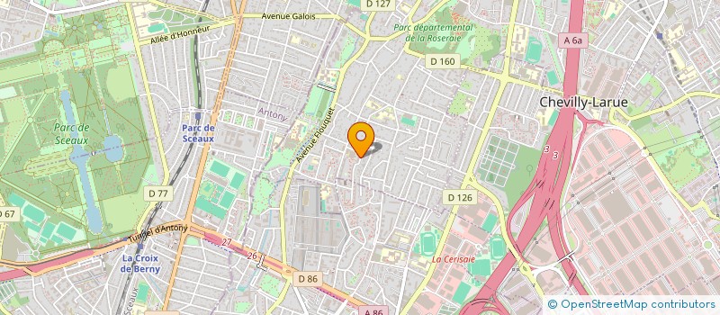 localisation de l'entreprise MADAME ASSETOU KONE  L'HAY-LES-ROSES