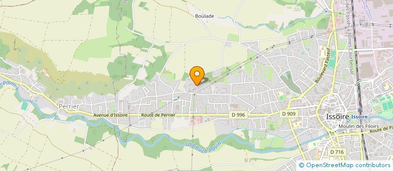 localisation de l'entreprise MADAME ASSETOU SAOUNERA  ISSOIRE