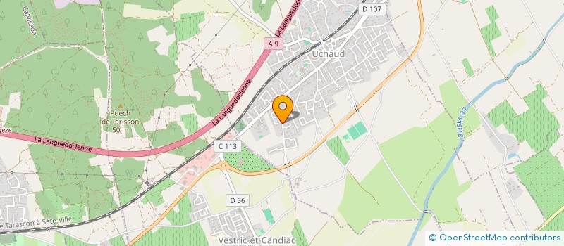 localisation de l'entreprise MADAME ASSIA ACHAMLAL  LA GRANDE-MOTTE