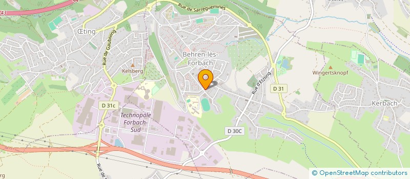 localisation de l'entreprise MADAME ASSIA AIB  BEHREN-LES-FORBACH