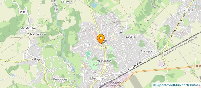 localisation de l'entreprise MADAME ASSIA AMRAOUI  MEXIMIEUX