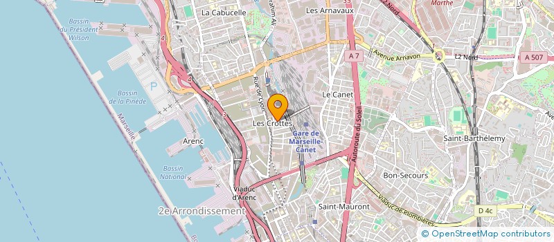localisation de l'entreprise MADAME ASSIA ANSER à MARSEILLE