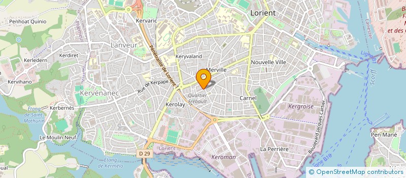 localisation de l'entreprise MADAME ASSIA ARGANE  LORIENT