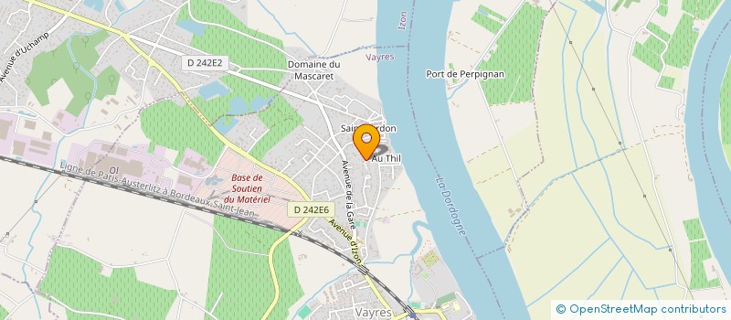 localisation de l'entreprise MADAME ASSIA BALAMINE  VAYRES