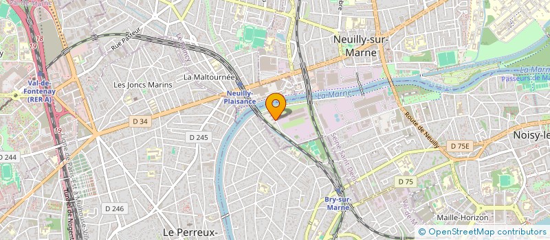 localisation de l'entreprise MADAME ASSIA BARRY  NOISY-LE-GRAND