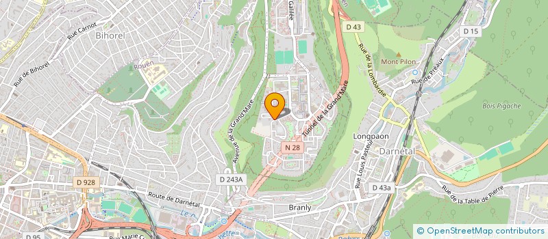 localisation de l'entreprise MADAME ASSIA BEKADDOUR à ROUEN