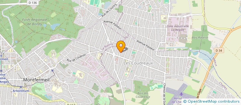 localisation de l'entreprise MADAME ASSIA BENALI à CHELLES