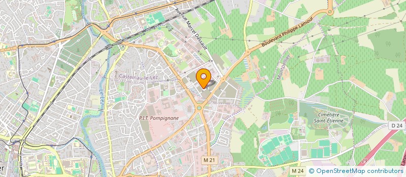 localisation de l'entreprise MADAME ASSIA BENAMAR à CASTELNAU-LE-LEZ