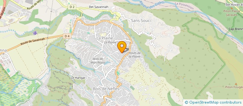 localisation de l'entreprise MADAME ASSIA BENKAHOUL  SAINT-PAUL