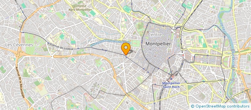localisation de l'entreprise MADAME ASSIA BESSA à MONTPELLIER
