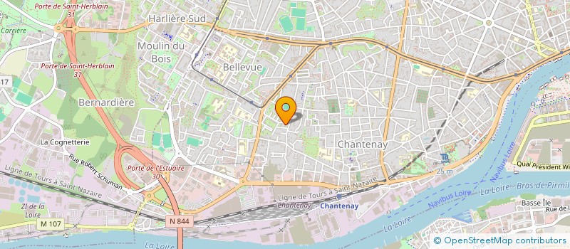 localisation de l'entreprise MADAME ASSIA BOUDJADA à NANTES