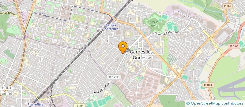 localisation de l'entreprise MADAME ASSIA CHIKH à GARGES-LES-GONESSE